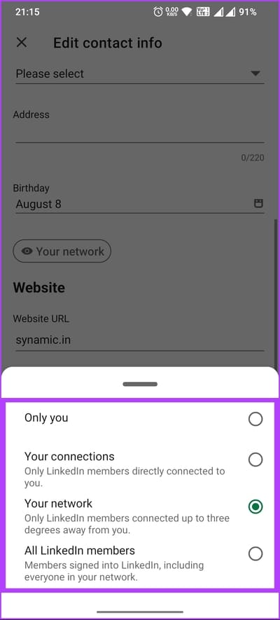 How-to-Find-Someones-Birthday-on-LinkedIn_17 كيفية البحث عن عيد ميلاد شخص ما على LinkedIn
