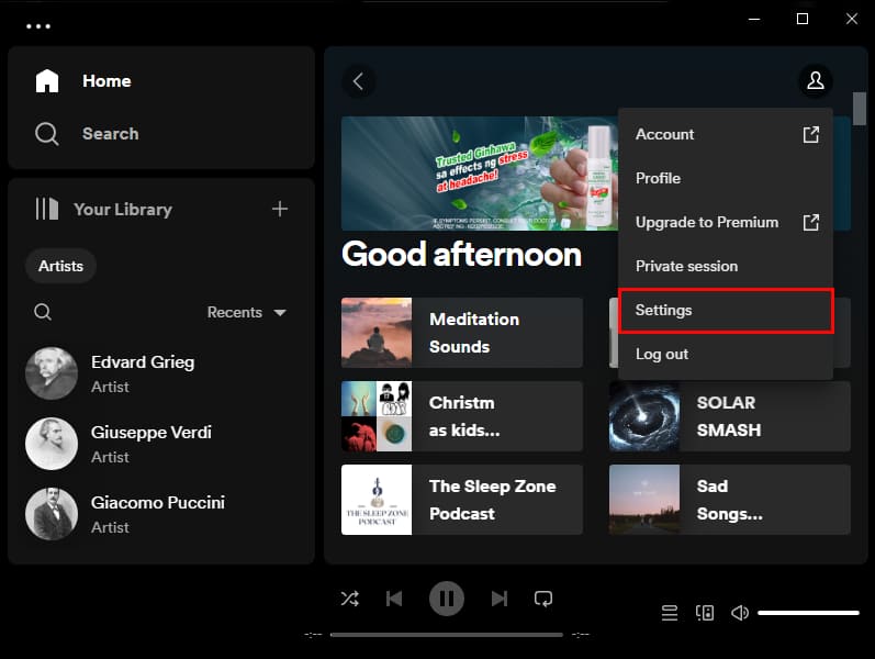 How-to-Fix-Spotify-Cant-Play-This-Right-Now-11 كيفية إصلاح خطأ لا يمكن تشغيل هذا الآن على Spotify