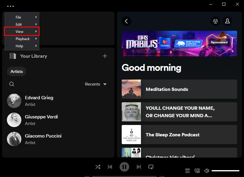 How-to-Fix-Spotify-Cant-Play-This-Right-Now-6 كيفية إصلاح خطأ لا يمكن تشغيل هذا الآن على Spotify
