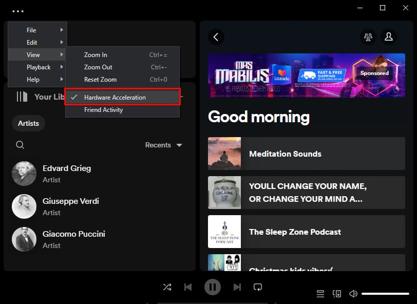 How-to-Fix-Spotify-Cant-Play-This-Right-Now-7 كيفية إصلاح خطأ لا يمكن تشغيل هذا الآن على Spotify