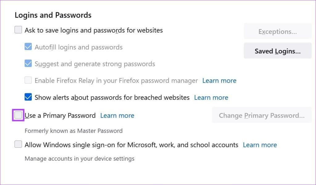 How-to-Protect-Saved-Passwords-With-Firefox-Primary-Password-3-1024x599-1 كيفية حماية كلمات المرور المحفوظة باستخدام كلمة مرور الأساسية في Firefox