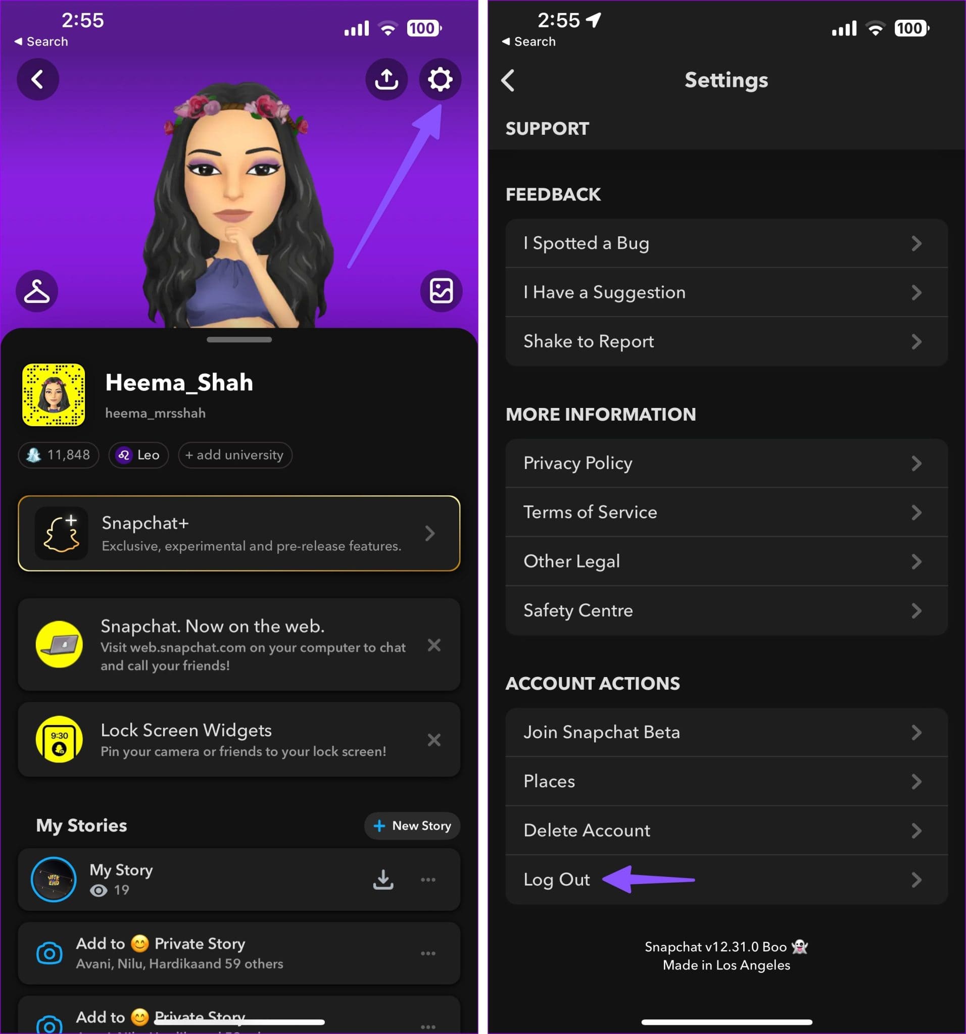 How-to-Remove-Saved-Snapchat-Account-2-side-1912x2048-1 كيفية إزالة حساب Snapchat المحفوظ على iPhone و Android