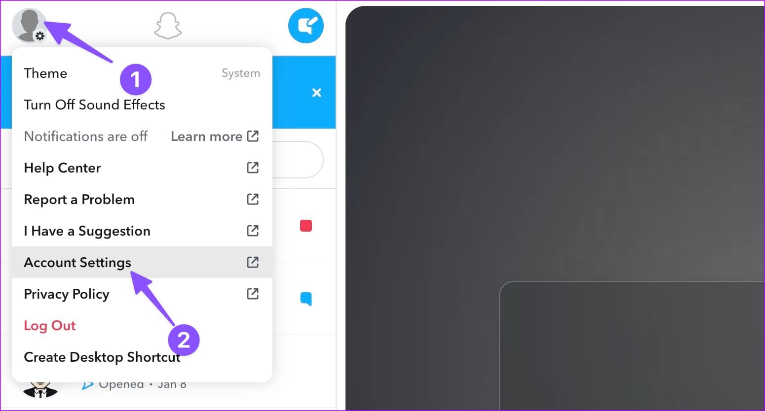 How-to-Remove-Saved-Snapchat-Account-6 كيفية إزالة حساب Snapchat المحفوظ على iPhone و Android