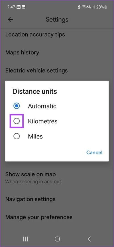 كيفية التبديل بين الكيلومتر والميل على Google Maps و Apple Maps - %categories