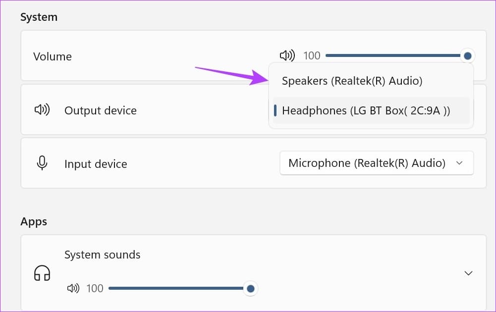 كيفية تبديل جهاز إخراج الصوت في Windows 11 - %categories