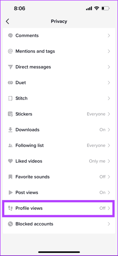 How-to-Turn-on-Profile-Views-on-TikTok_16-712x1536-1 كيفية تشغيل عرض سجل زيارة الملف الشخصي على TikTok