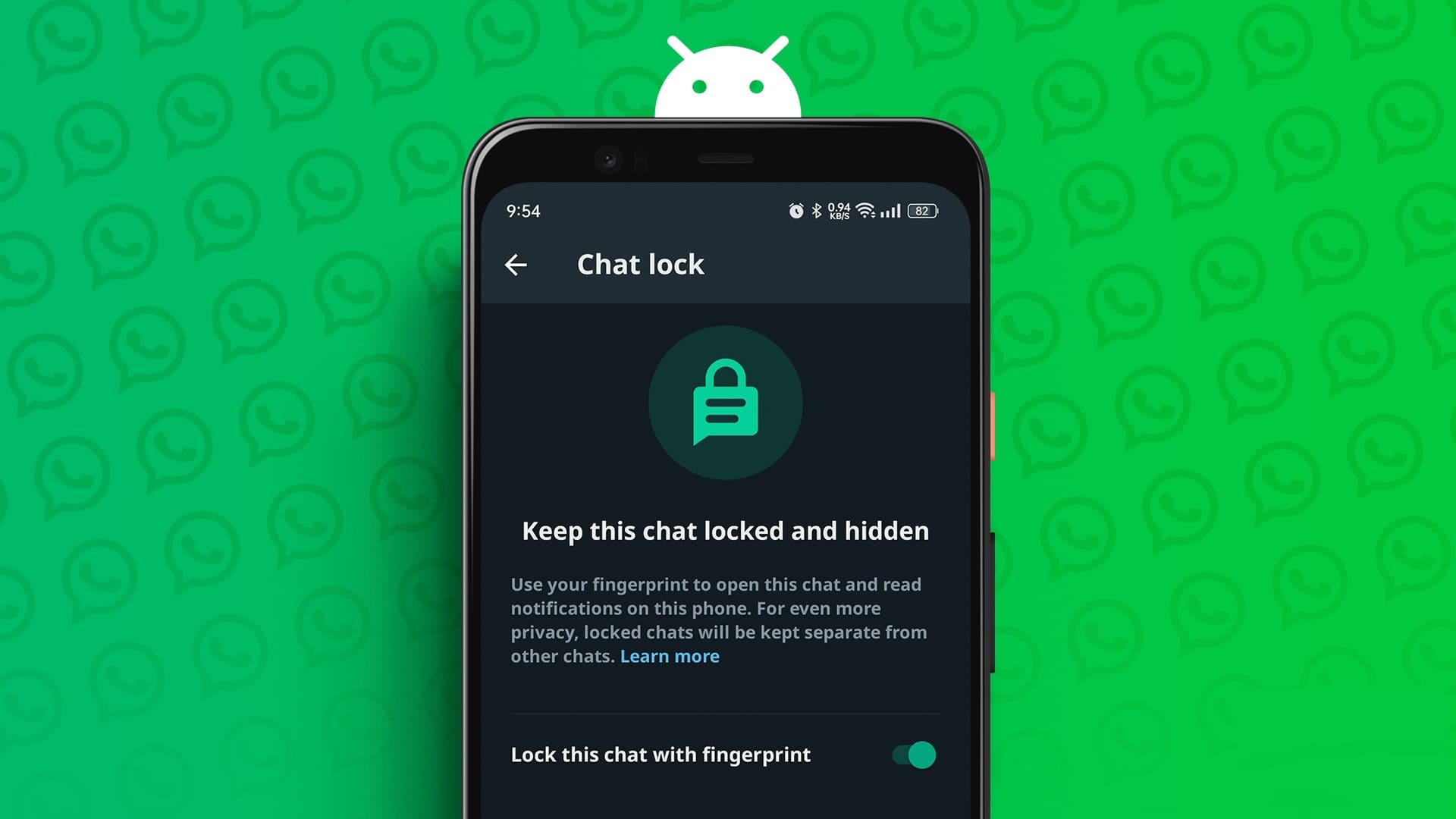 كيفية قفل دردشة WhatsApp الفردية على Android - %categories