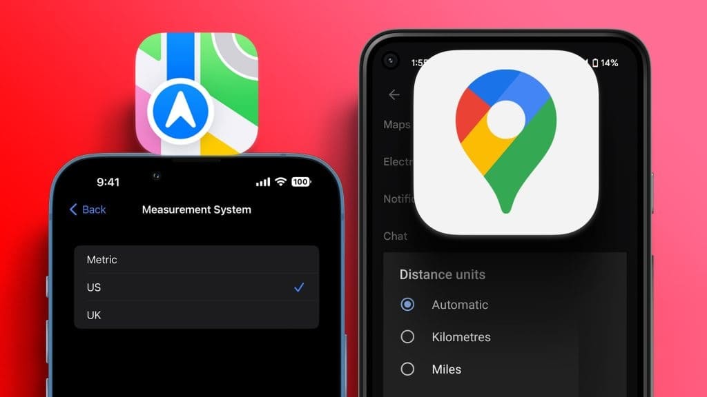 كيفية التبديل بين الكيلومتر والميل على Google Maps و Apple Maps - %categories