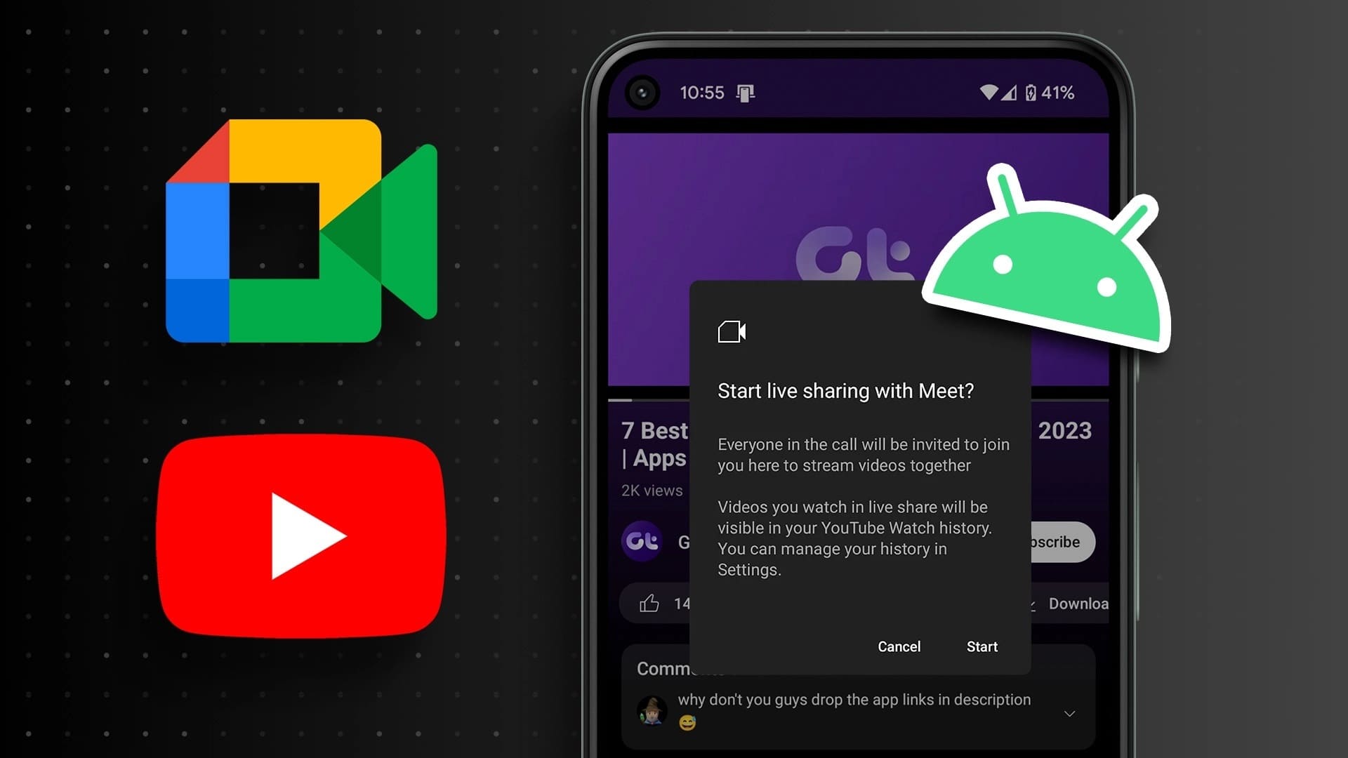 Como Usar O Compartilhamento Ao Vivo Do Google Meet No YouTube No Como Usar O Compartilhamento Ao Vivo Do Google Meet No YouTube No