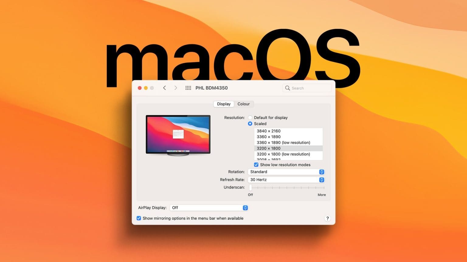 كيفية تغيير دقة الشاشة على نظام Mac - %categories