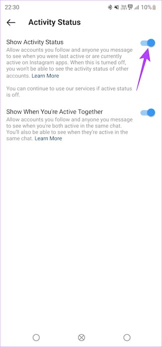 Instagram-activity-status-8 كيفية إيقاف تشغيل الحالة النشطة على Instagram