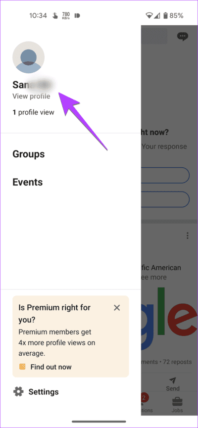 LinkedIn-Mobile-Profile-Name-710x1536-1 كيفية إضافة خبرة التطوع على LinkedIn
