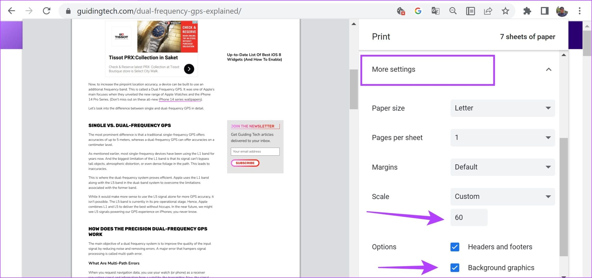 Modify-Settings-Before-Print-2048x961-1 كيف تأخذ لقطات شاشة كاملة الصفحة على Google Chrome