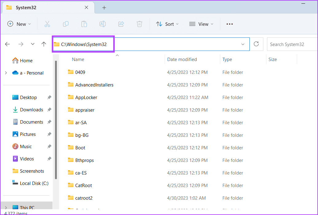 Open-Resource-Monitor-Using-File-Explorer 7 طرق سريعة لفتح مراقب الموارد في Windows 11