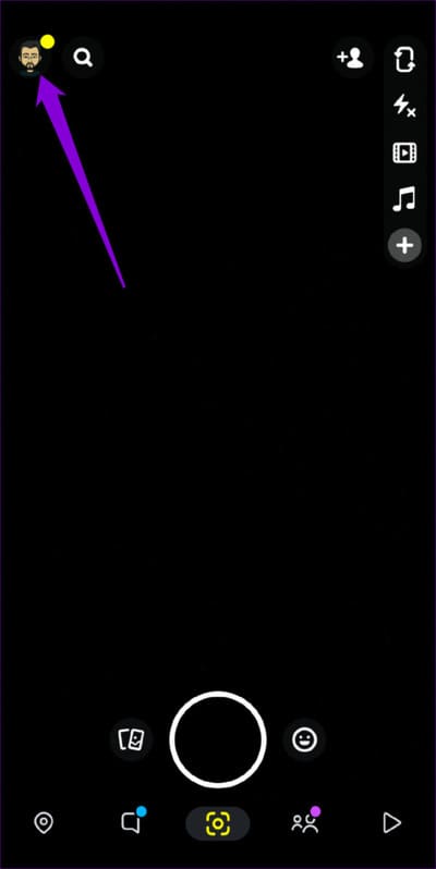 Open-Snapchat-Profile-2-513x1024-1 أهم 7 إصلاحات لعدم السماح بتصدير لقطات Snaps على Snapchat إلى الهاتف