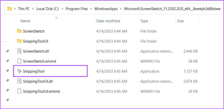 Open-Snipping-Tool-Using-File-Explorer-2-2 8 طرق سريعة لفتح أداة القص Snipping Tool على Windows
