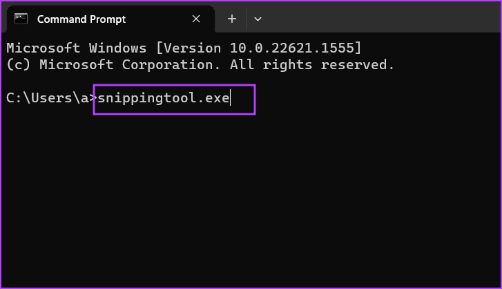 Open-Snipping-Tool-Using-the-Terminal-App-2 8 طرق سريعة لفتح أداة القص Snipping Tool على Windows