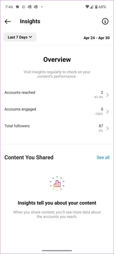 Professional-vs-Personal-account-on-Instagram-6 الحساب الاحترافي مقابل الحساب الشخصي على Instagram: افهم الاختلافات