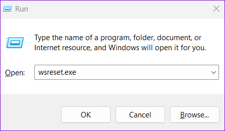 Reset-Microsoft-Store-Cache-3 أفضل 8 إصلاحات لخطأ لن يعمل هذا التطبيق على جهازك في Microsoft Store