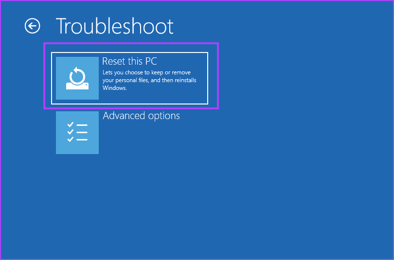 Reset-Windows-11-Using-the-Advanced-Settings-Page-4 أفضل 3 طرق لإعادة تعيين Windows 11