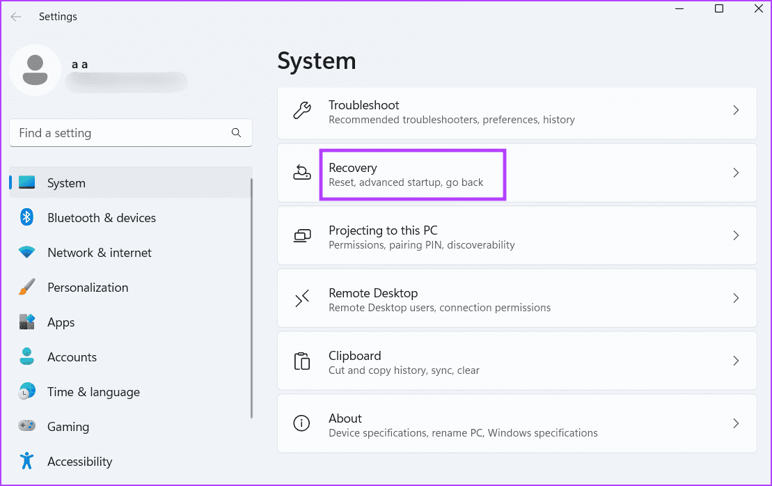 Reset-Windows-11-Using-the-Settings-app-2 أفضل 3 طرق لإعادة تعيين Windows 11