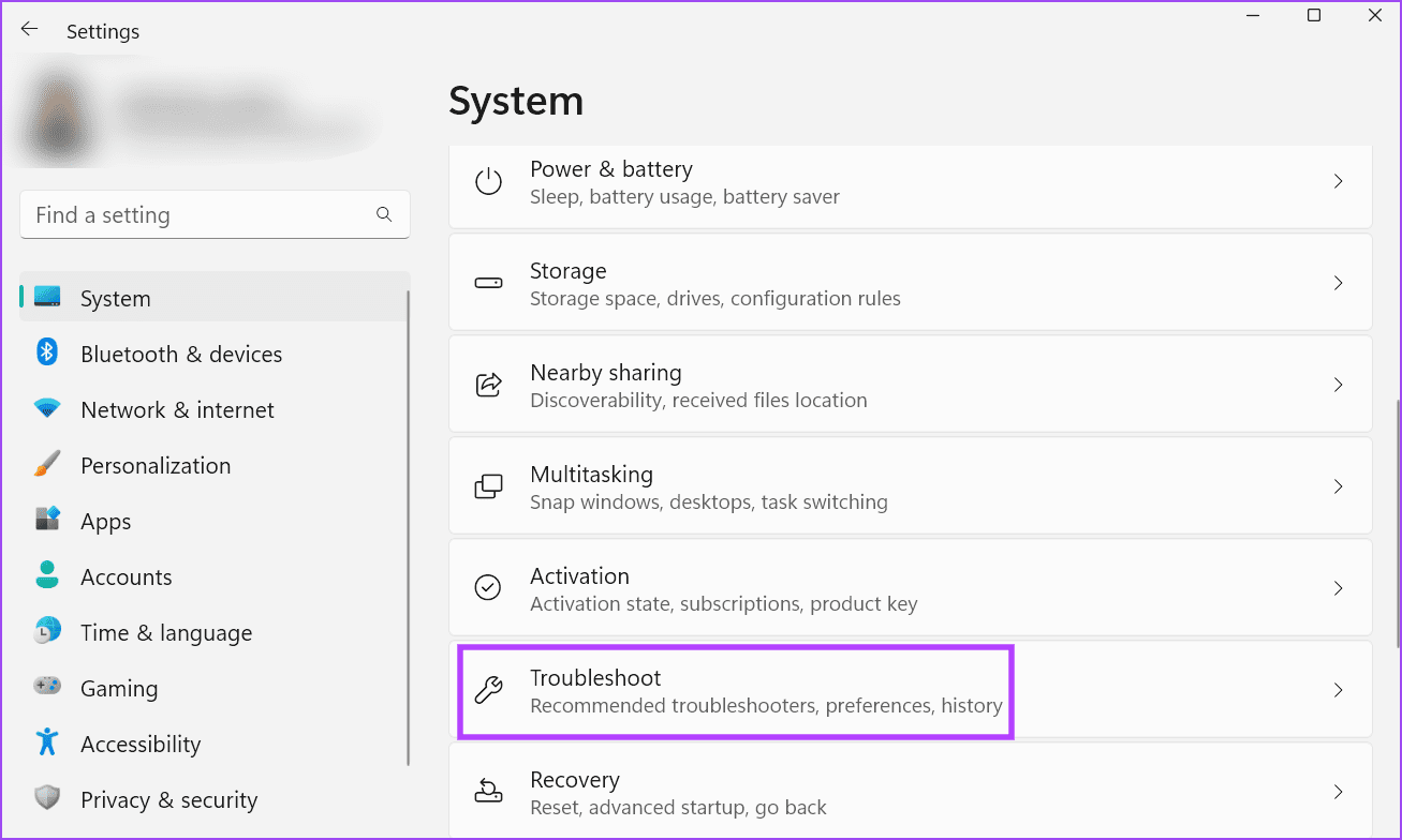 Run-Bluetooth-TroubleShooter-5 أفضل 8 طرق لإصلاح عدم عمل المشاركة القريبة Nearby Sharing على Windows 11