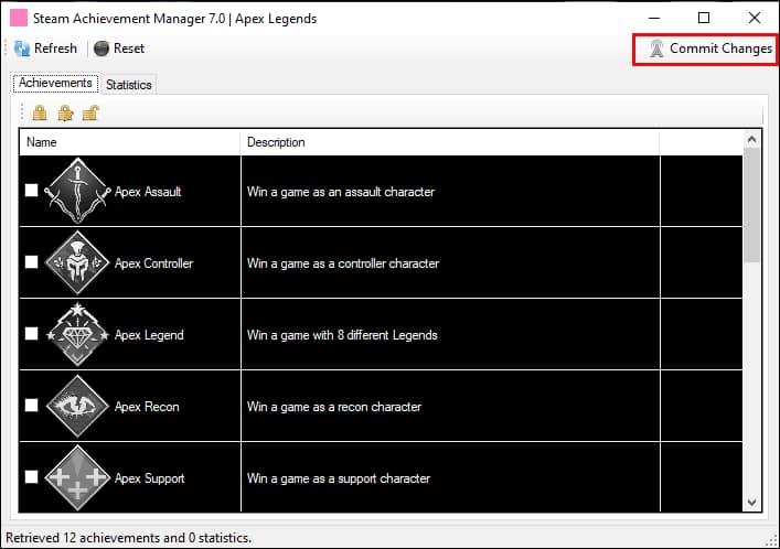 SAM.Picker.exe-6-2 كيفية استخدام أداة فتح الإنجاز على Steam