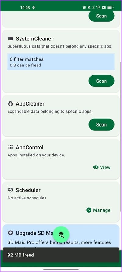 SDMaid2-1 أفضل 7 تطبيقات Android مجانية يمكنك تجربتها في ماي 2025