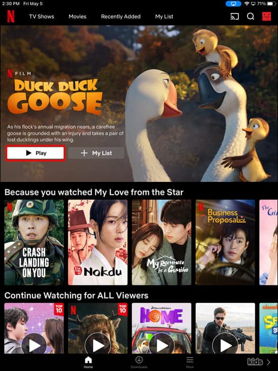 Streaming-Netflix-Using-AirPlay-From-Your-iPhone-or-iPad-4 كيفية تنزيل Netflix على جهاز Mac
