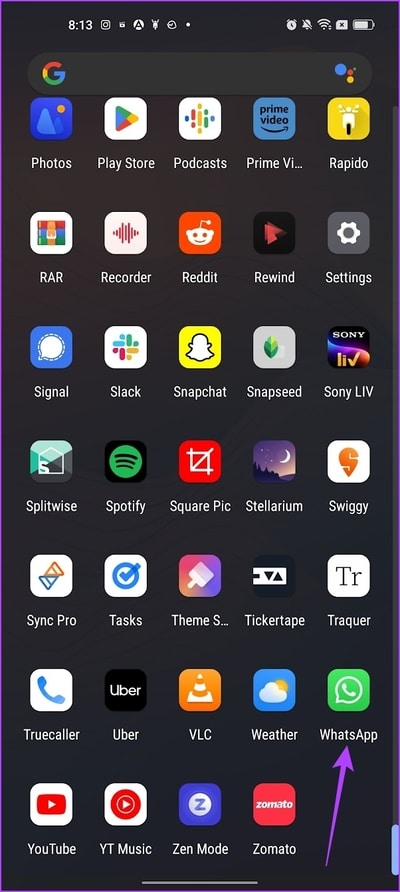 Tap-on-WhatsApp 9 طرق لإصلاح تعذر إرسال مستندات متعددة على WhatsApp على Android