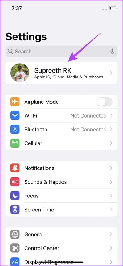 Tap-on-Your-Information ما هي ميزة يمكن العثور على iPhone بعد إيقاف التشغيل وكيفية تمكينها