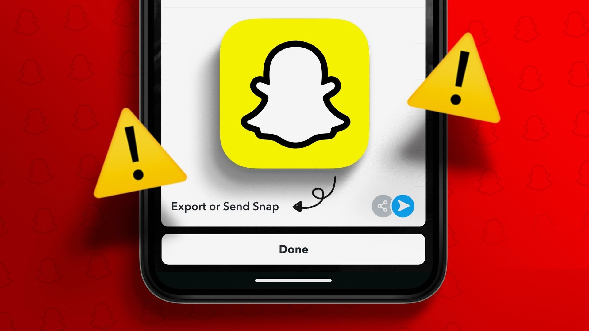 أهم 7 إصلاحات لعدم السماح بتصدير لقطات Snaps على Snapchat إلى الهاتف - %categories