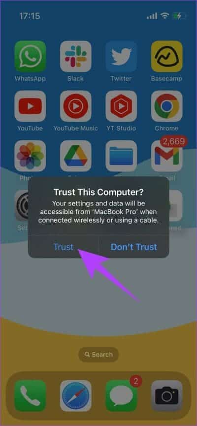 Trust-This-Computer-710x1536-1 أفضل طريقتين لنقل البودكاست من iPhone إلى iTunes على جهاز كمبيوتر Windows