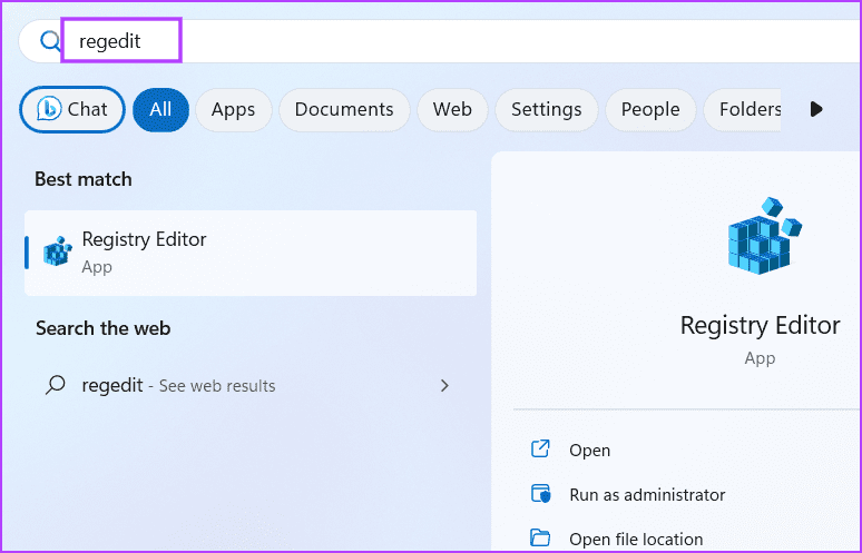 Tweak-the-Registry أفضل 7 طرق لإصلاح عدم عمل Explorer.exe عند بدء التشغيل على Windows 11