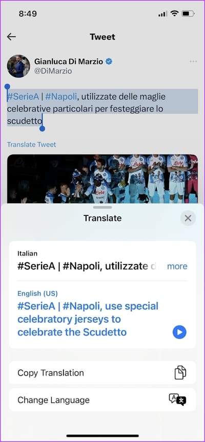 Tweet-Translated كيفية إصلاح عدم عمل ترجمة التغريدة على تطبيق Twitter