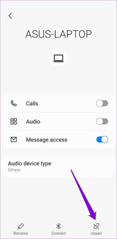 Unpair-Bluetooth-Device-From-Android-500x1024-1 أفضل 8 طرق لإصلاح عدم العثور على أجهزة Bluetooth المجاورة على Android