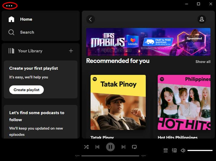 Update-Spotify-1 كيفية إصلاح خطأ لا يمكن تشغيل هذا الآن على Spotify