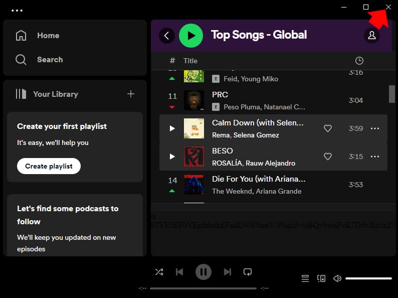 Update-Spotify-3 كيفية إصلاح خطأ لا يمكن تشغيل هذا الآن على Spotify