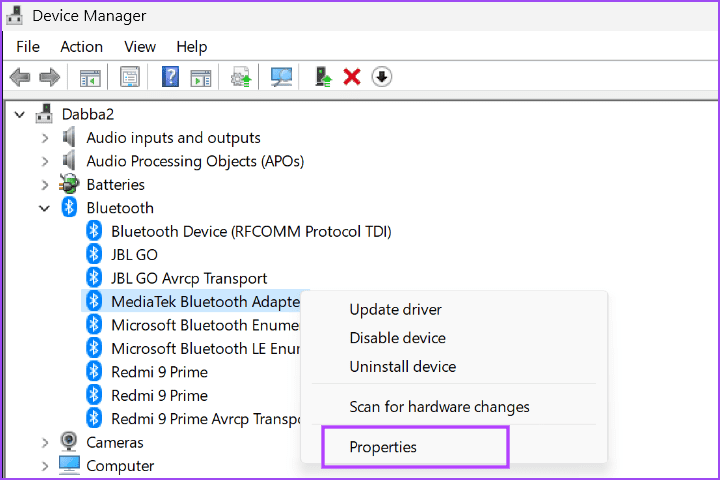 Verify-BLE-Support-On-Both-Devices-2 أفضل 8 طرق لإصلاح عدم عمل المشاركة القريبة Nearby Sharing على Windows 11