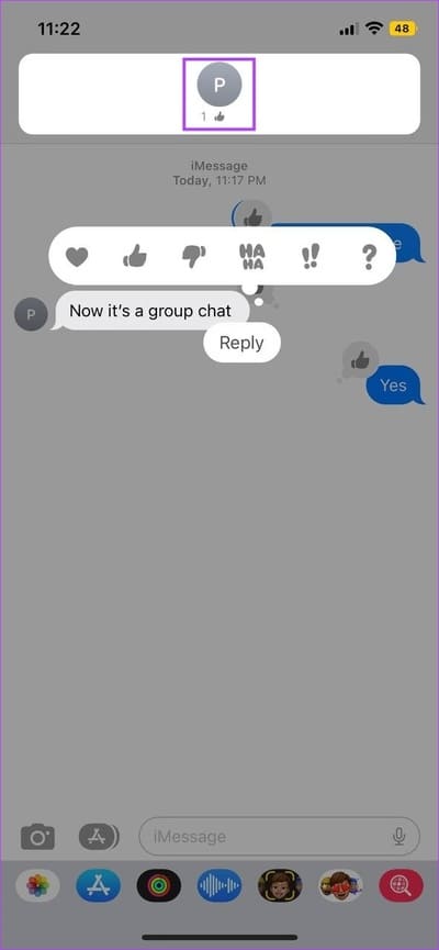What-Does-Emphasized-Reaction-Mean-on-iPhone-8-2 ماذا يعني التأكيد على رد الفعل على iPhone