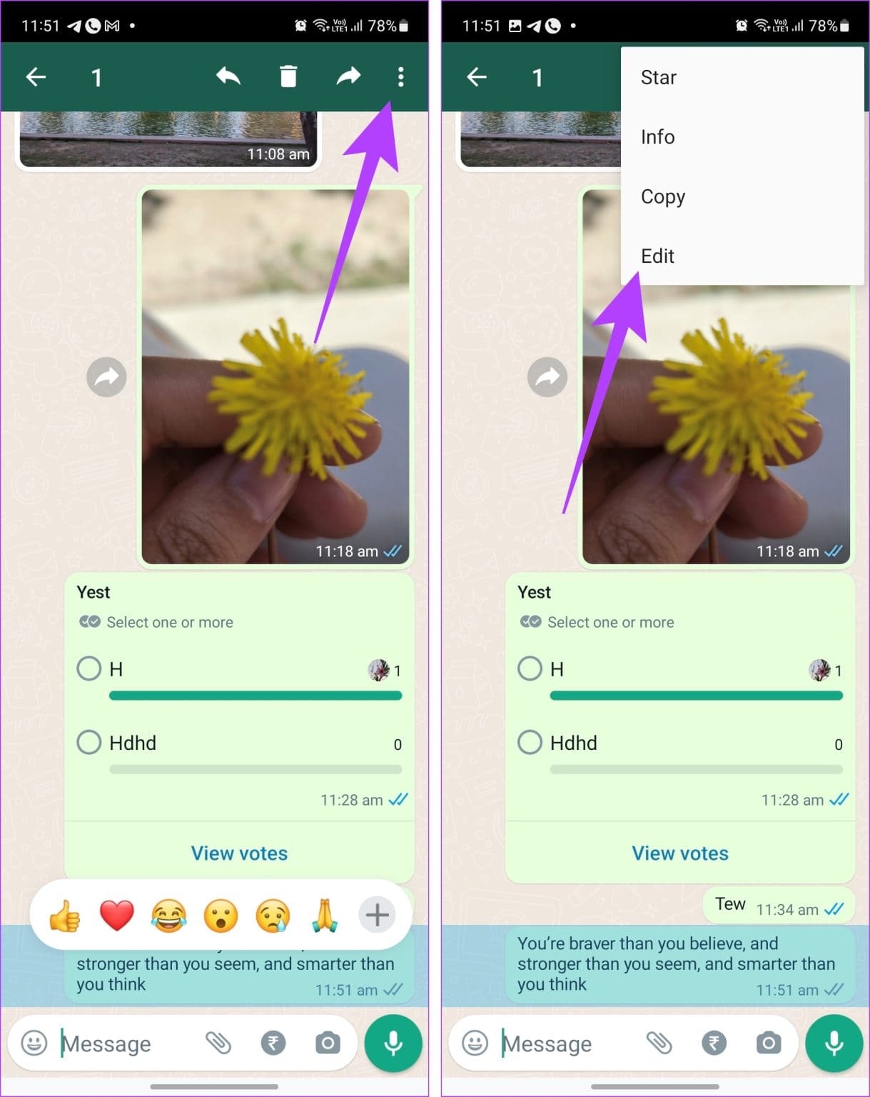 WhatsApp-Edit-Message-1219x1536-1 3 طرق لتحرير رسالة WhatsApp