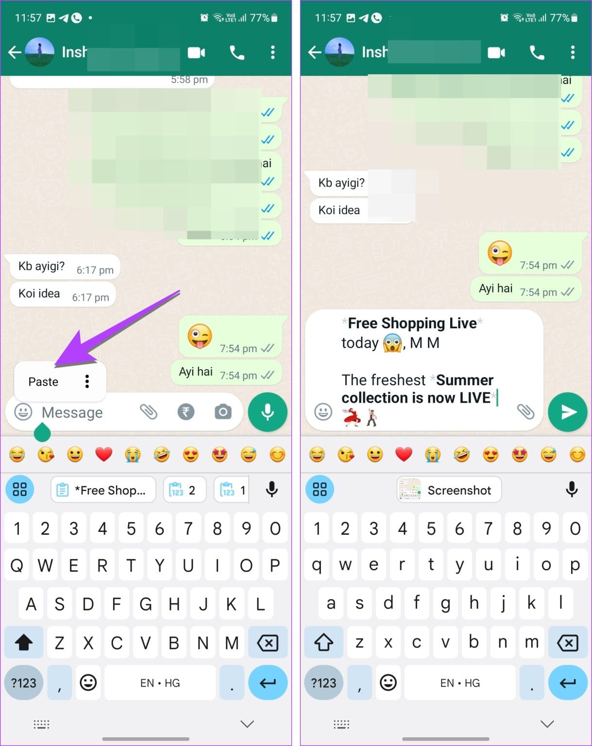 WhatsApp-Paste-Edited-Message-1219x1536-1 3 طرق لتحرير رسالة WhatsApp