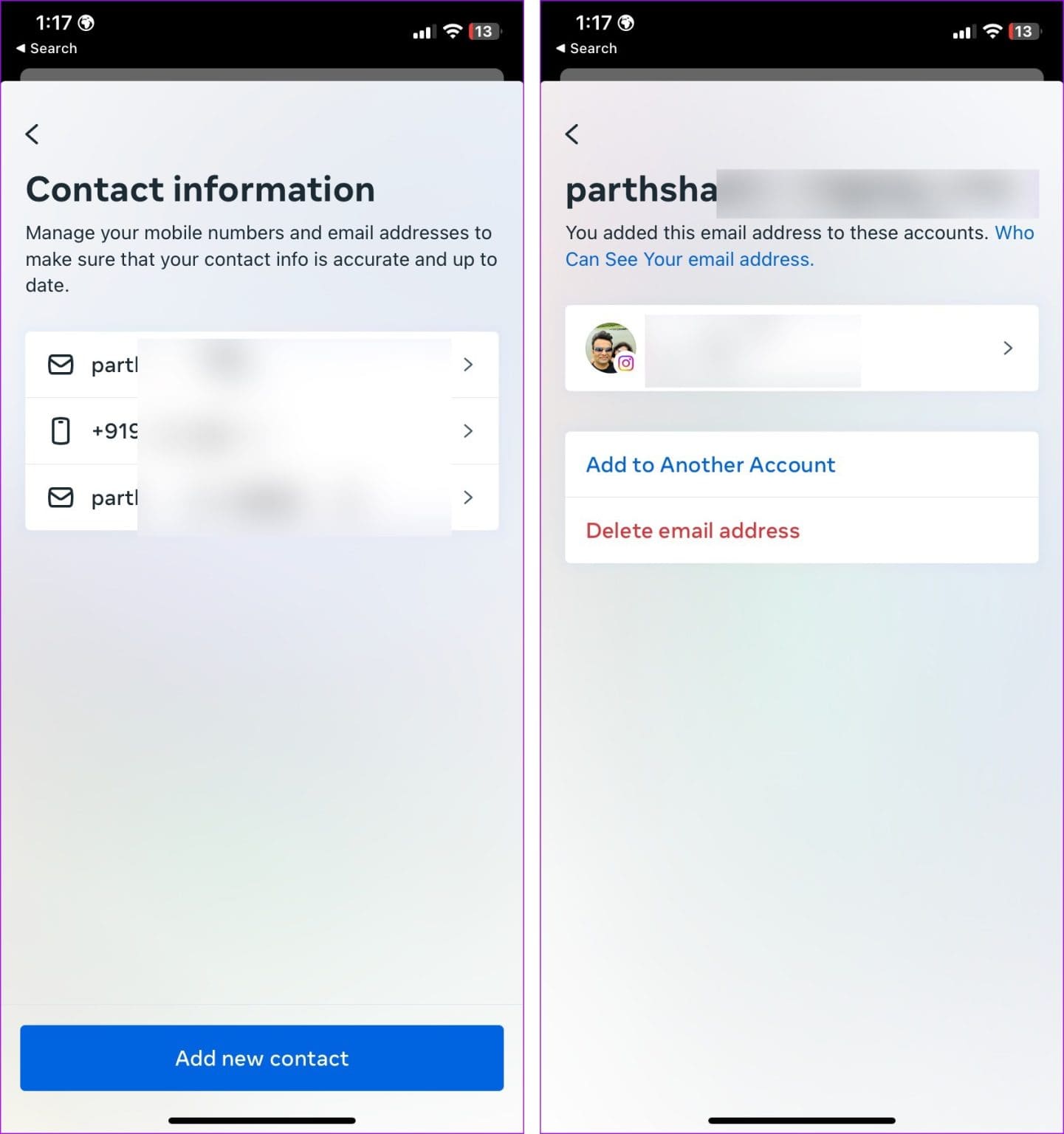 Where-Can-I-Find-My-Email-Address-on-Instagram-17-side-1441x1536-1 أين يمكنني العثور على عنوان البريد الإلكتروني الخاص بي في Instagram على الجوال والكمبيوتر