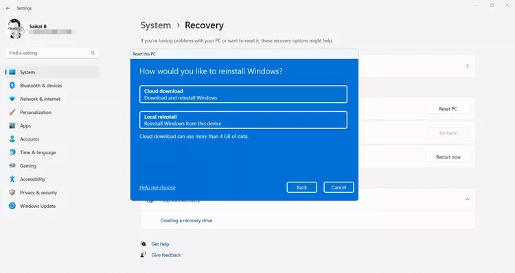 Windows11-Reset-PC-Resintall-237fa8d7ce774f5fb383a39cd2658a99 كيفية إعادة ضبط إعدادات المصنع لجهاز كمبيوتر يعمل بنظام Windows 11
