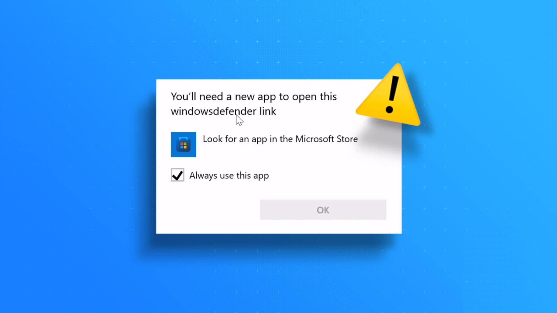 أفضل 5 طرق لإصلاح خطأ "ستحتاج إلى تطبيق جديد لفتح رابط Windowsdefender" في Windows 11 - %categories