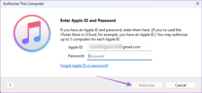 authorize-computer-itunes أفضل طريقتين لنقل البودكاست من iPhone إلى iTunes على جهاز كمبيوتر Windows