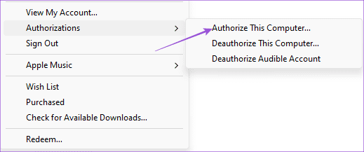 authorize-this-computer-itunes-windows أفضل طريقتين لنقل البودكاست من iPhone إلى iTunes على جهاز كمبيوتر Windows