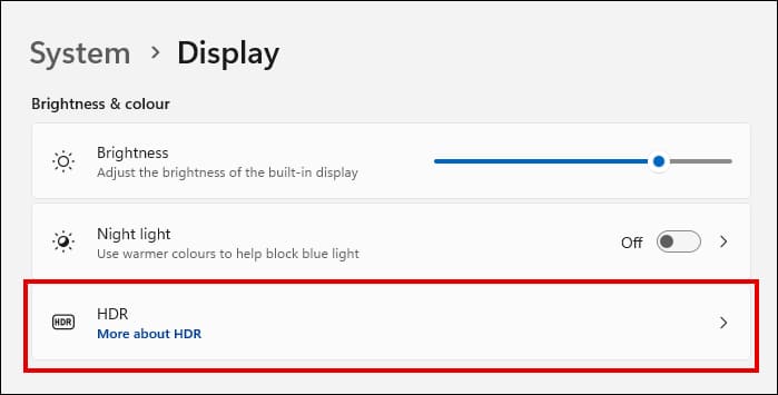 auto-hdr 8 إعدادات يجب على اللاعبين تعديلها في Windows 11