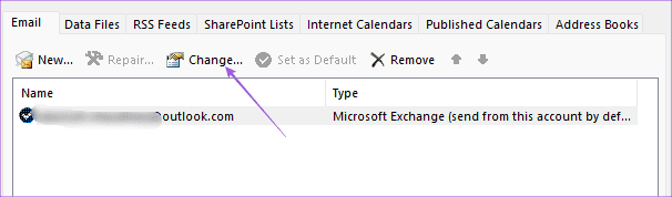 change-outlook-account-settings-windows كيفية تغيير كلمة مرور Outlook على الهاتف المحمول وسطح المكتب والويب