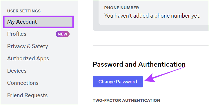 choose-account-and-tap-chnage-password نسيت كلمة المرور الخاصة بك على Discord:إليك 4 طرق لتغييرها أو إعادة تعيينها